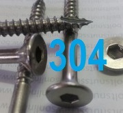 Stainless Steel Batten Screws Grade 304